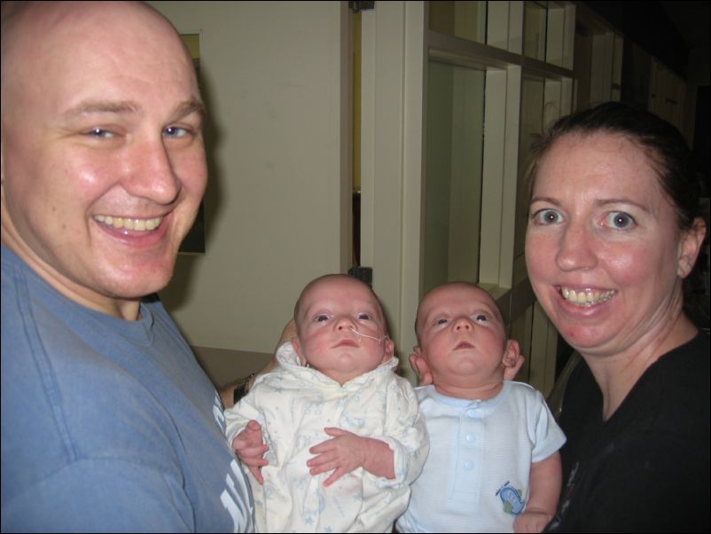 First picture of the whole family